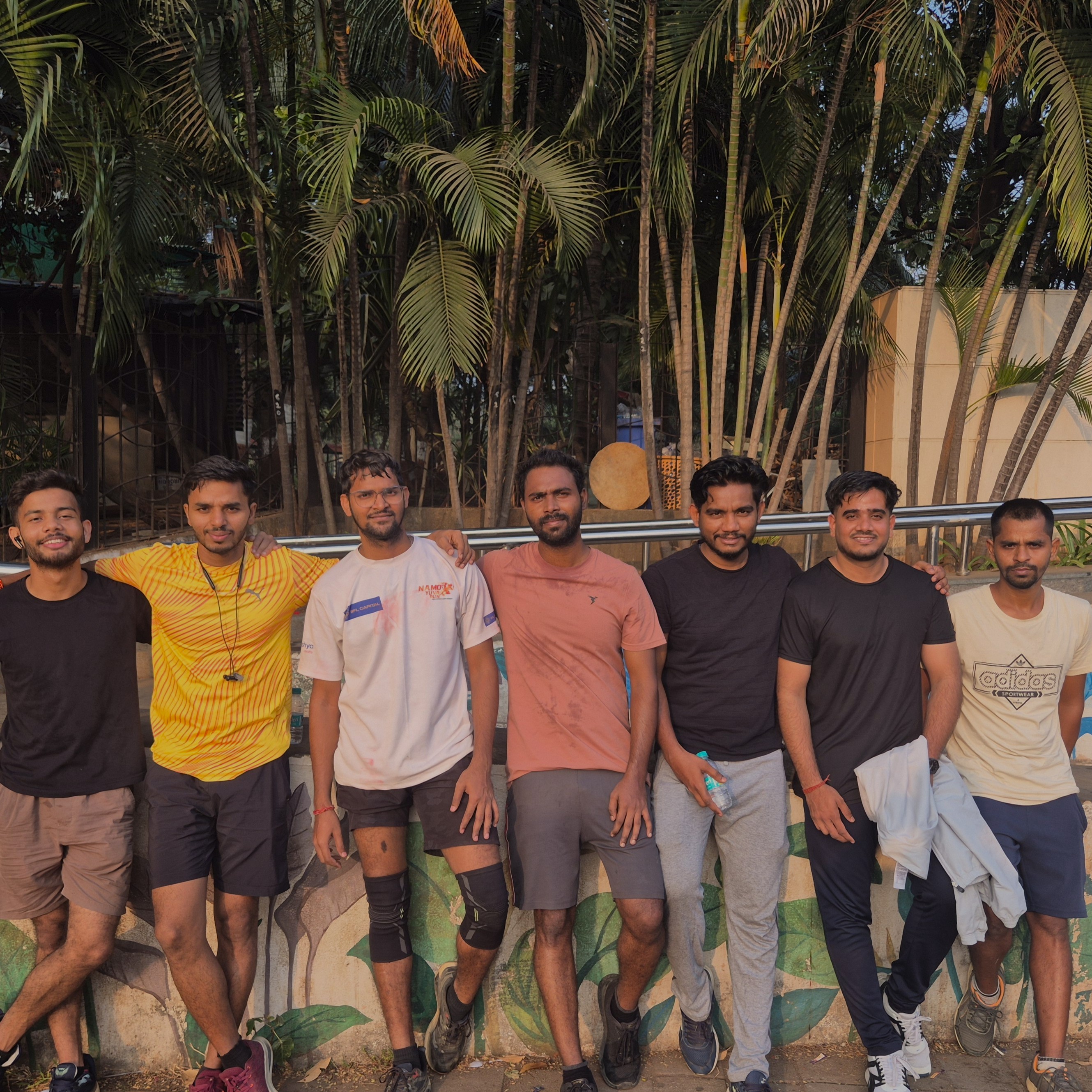 Organizers coordinating attendance and logistics before event doors open.